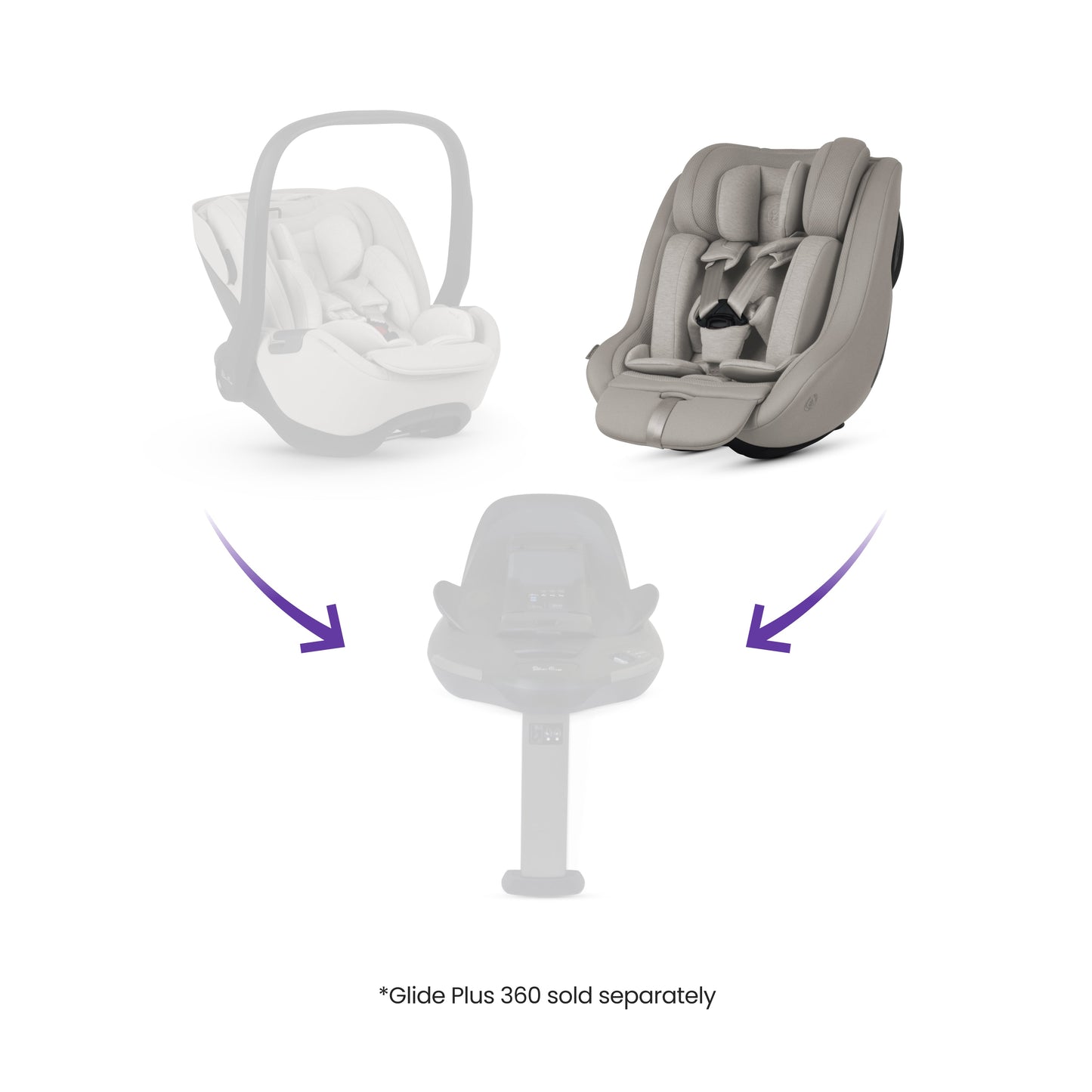 Approach Plus 360 Car Seat Natural Taupe