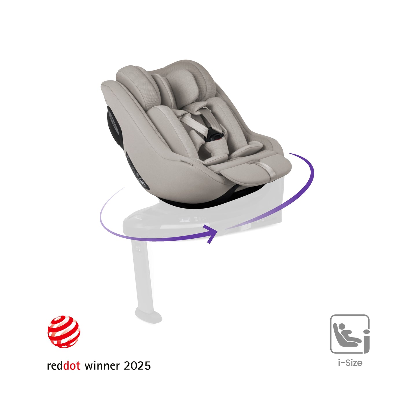 Approach Plus 360 Car Seat Natural Taupe