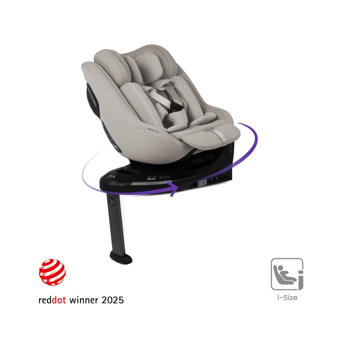 Approach Plus 360 Car Seat Natural Taupe & Base Plus 360