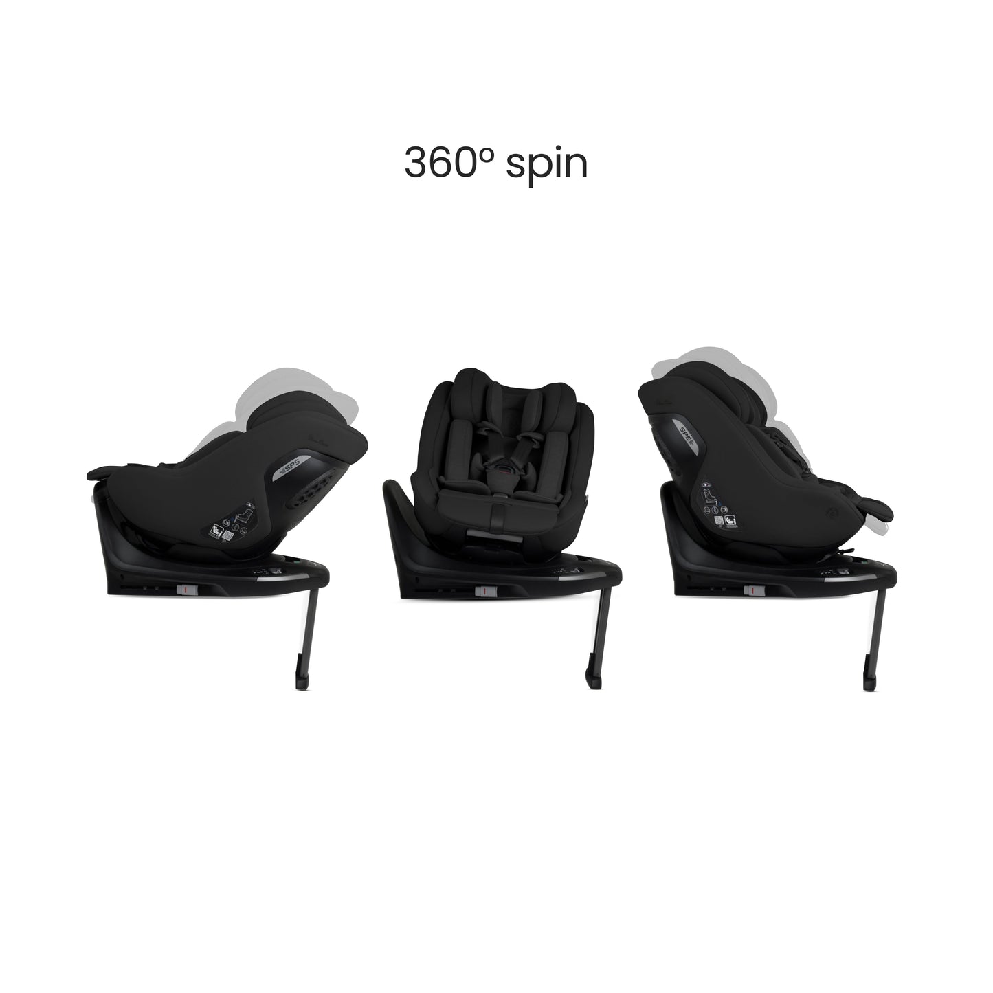 Approach Plus 360 Car Seat Iconic Black & Base Plus 360