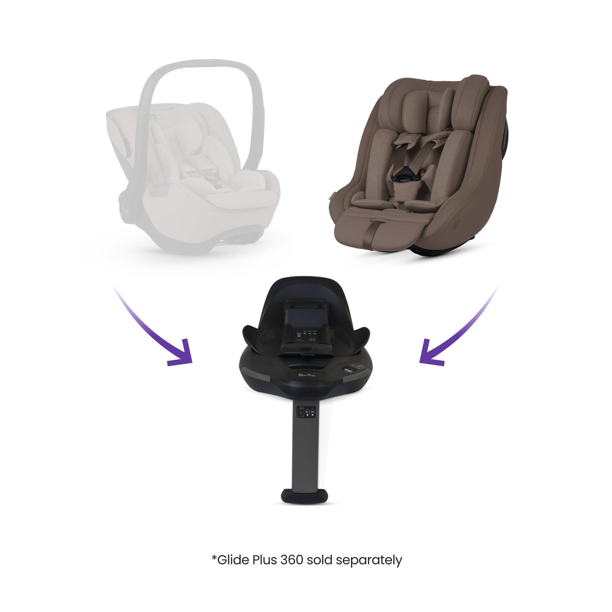 Approach Plus 360 Car Seat Timeless Cocoa & Base Plus 360