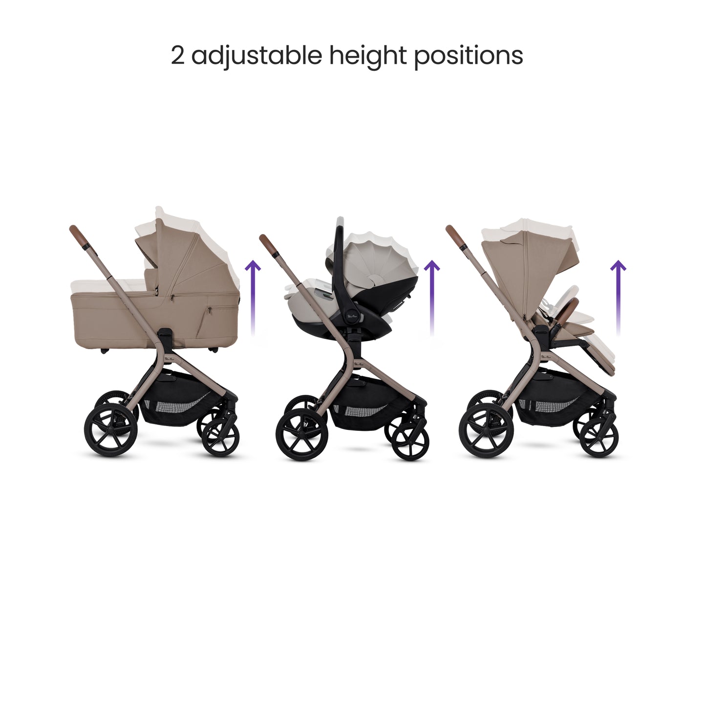 Breez Champagne Travel System Ultimate 360 Infant Carrier Bundle (12 piece)