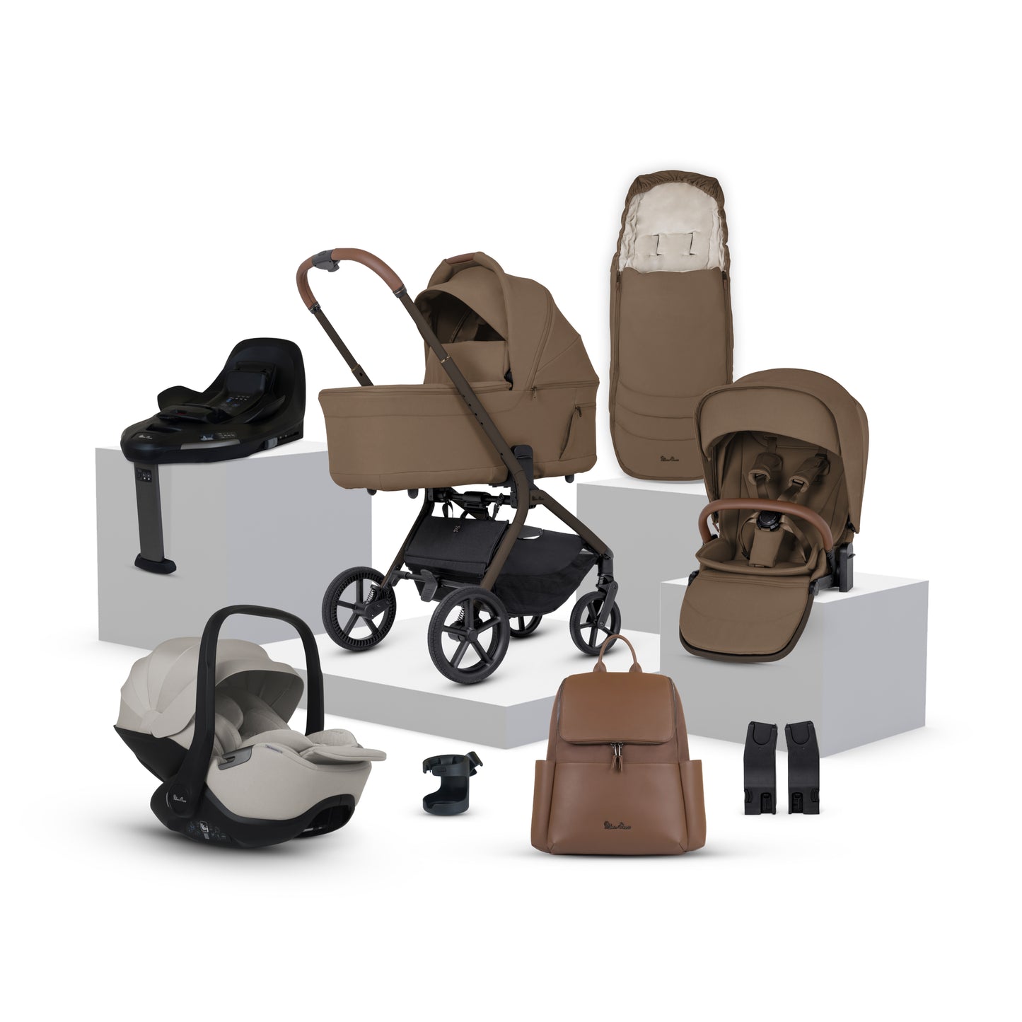 Breez Maple Travel System Ultimate 360 Infant Carrier Bundle (12 piece)
