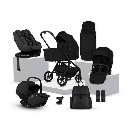 Breez Onyx Travel System Ultimate 360 Family Car Seat Bundle (13 piece)