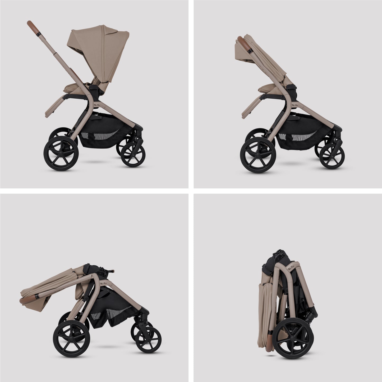 Breez Champagne Travel System Ultimate 360 Infant Carrier Bundle (12 piece)