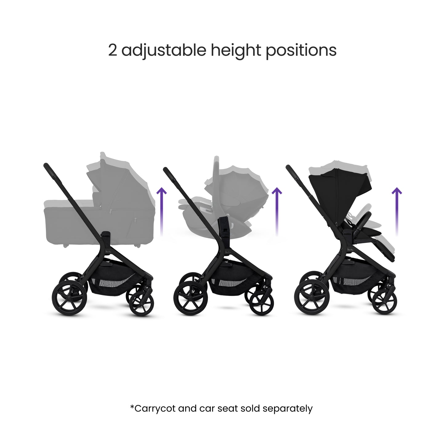 Breez Pewter Pushchair