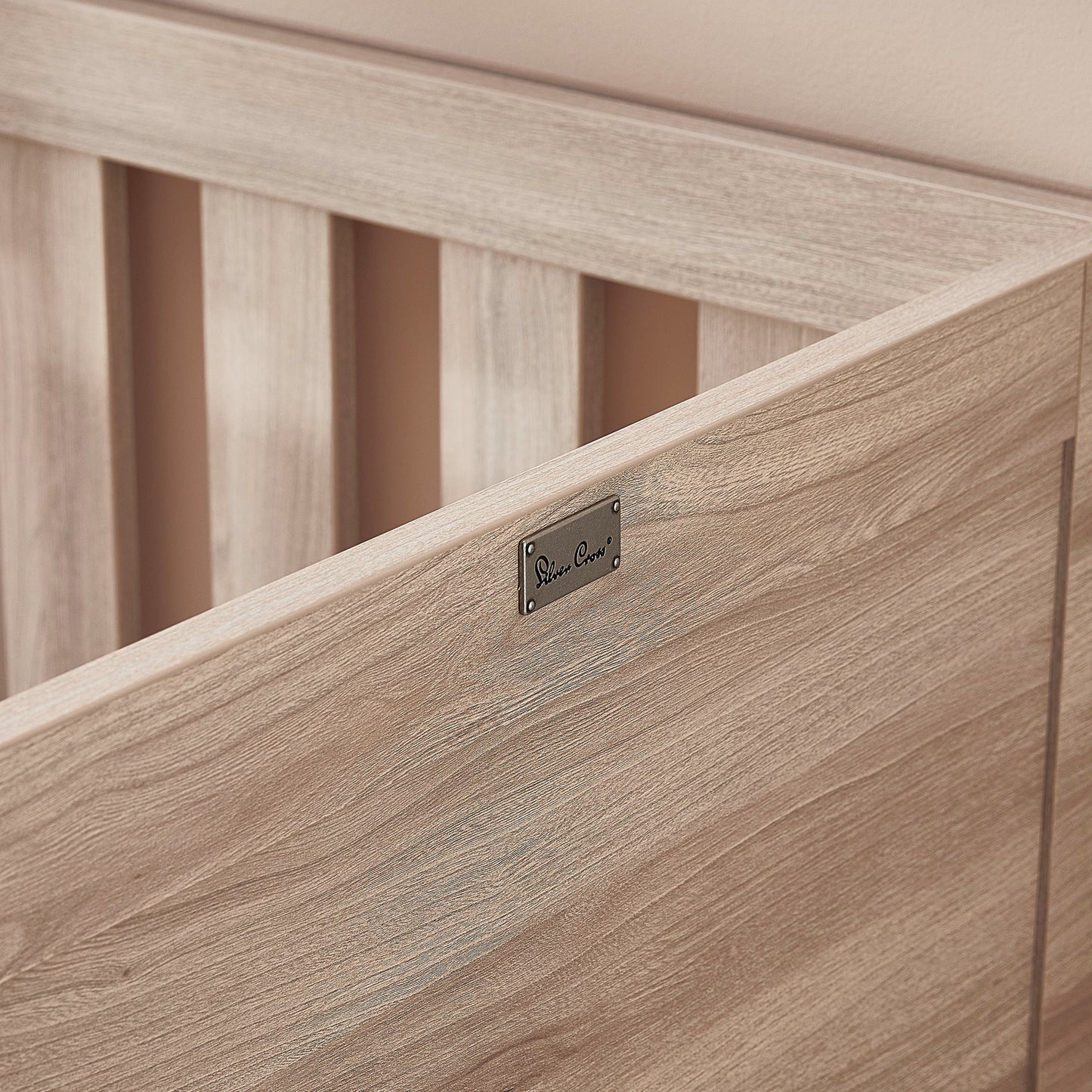 Bromley Oak Convertible Cot Bed to Toddler Bed