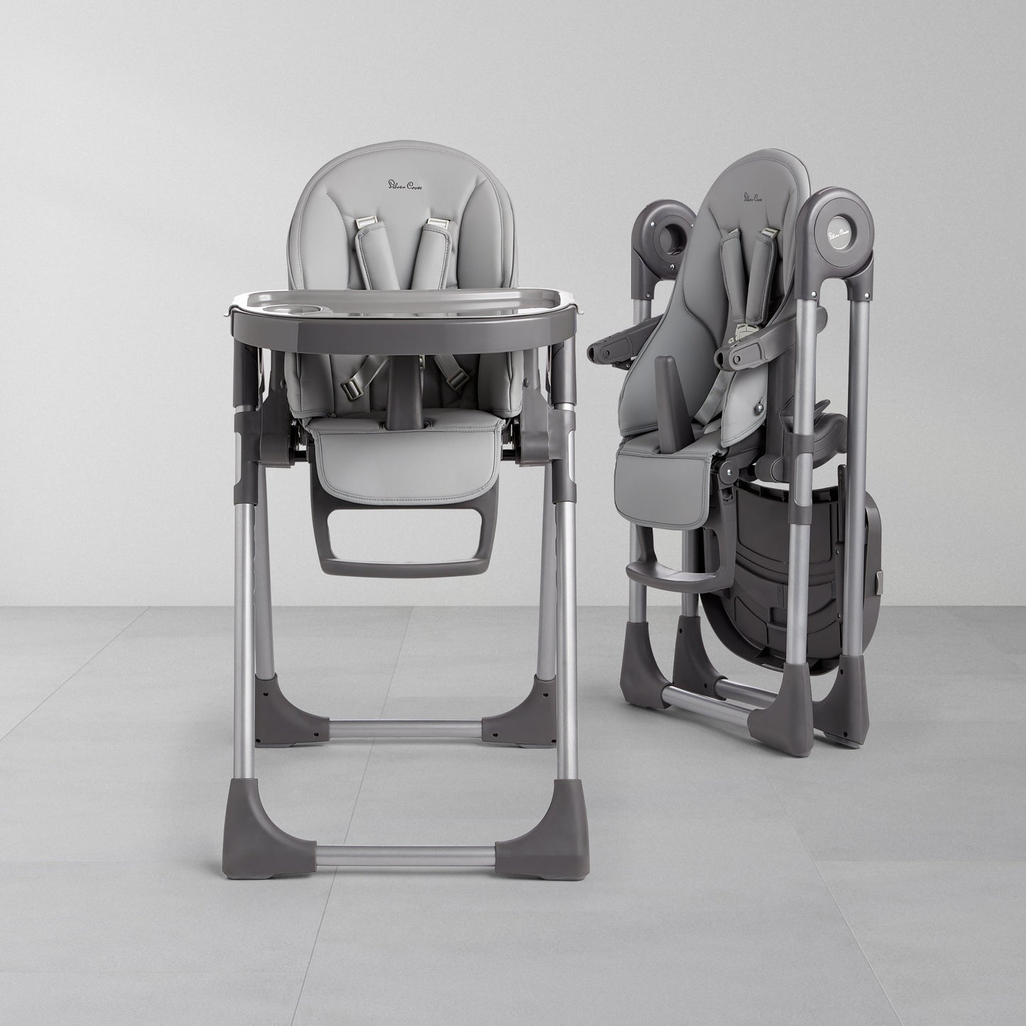 Buffet Highchair Cool Grey