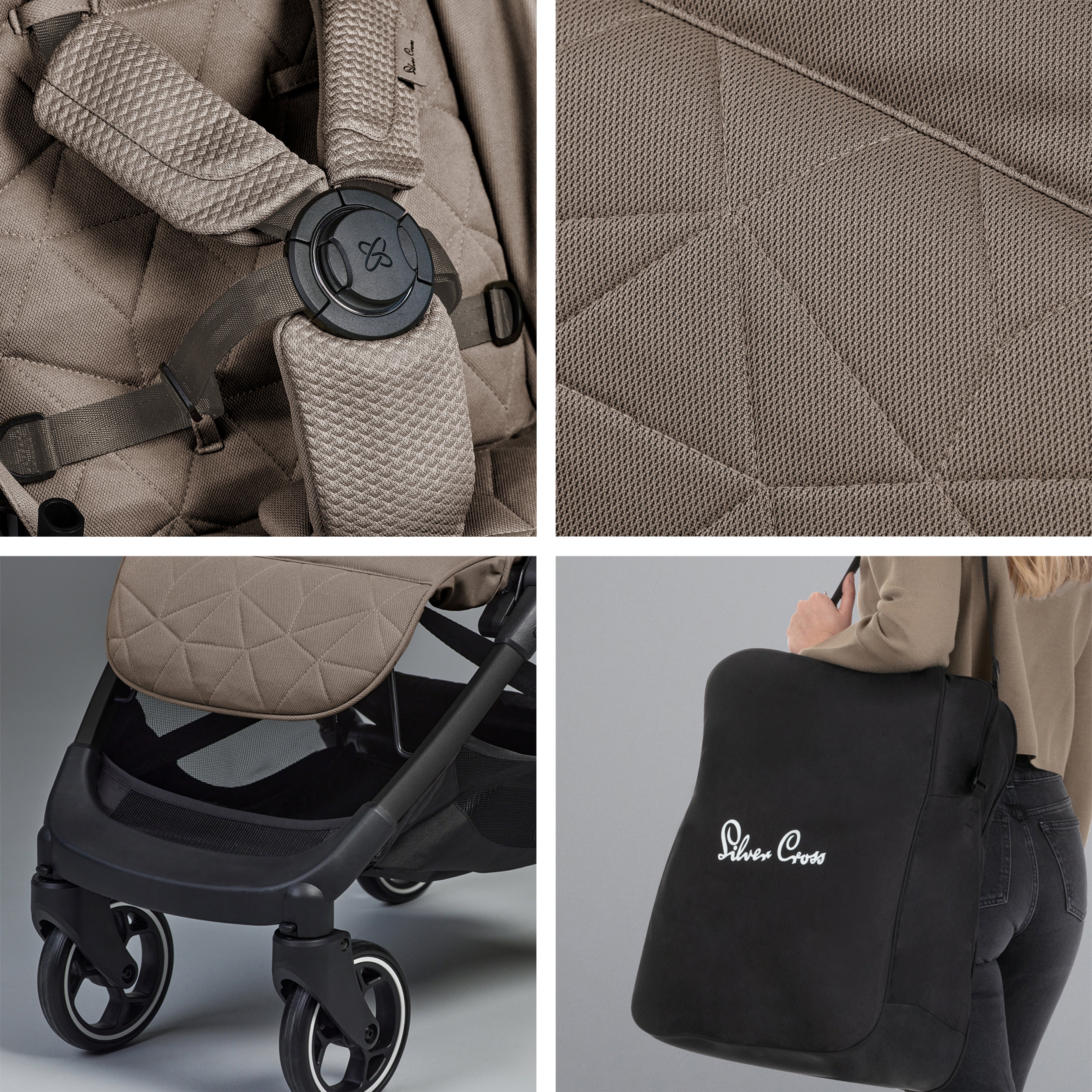 Clic 2 Cobble Compact Stroller | Silver Cross Ireland