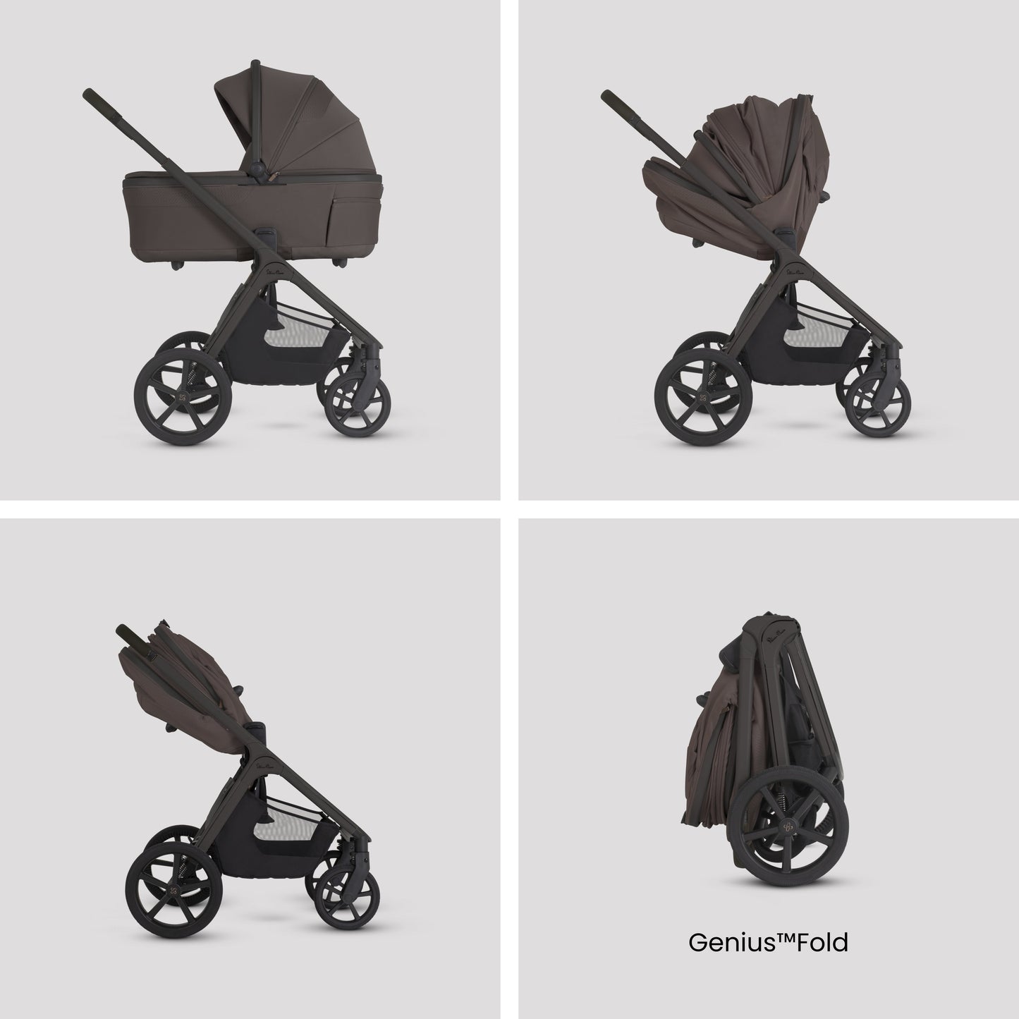 Cove 2 Chocolate Travel System Ultimate 360 Infant Carrier Bundle (10 piece)