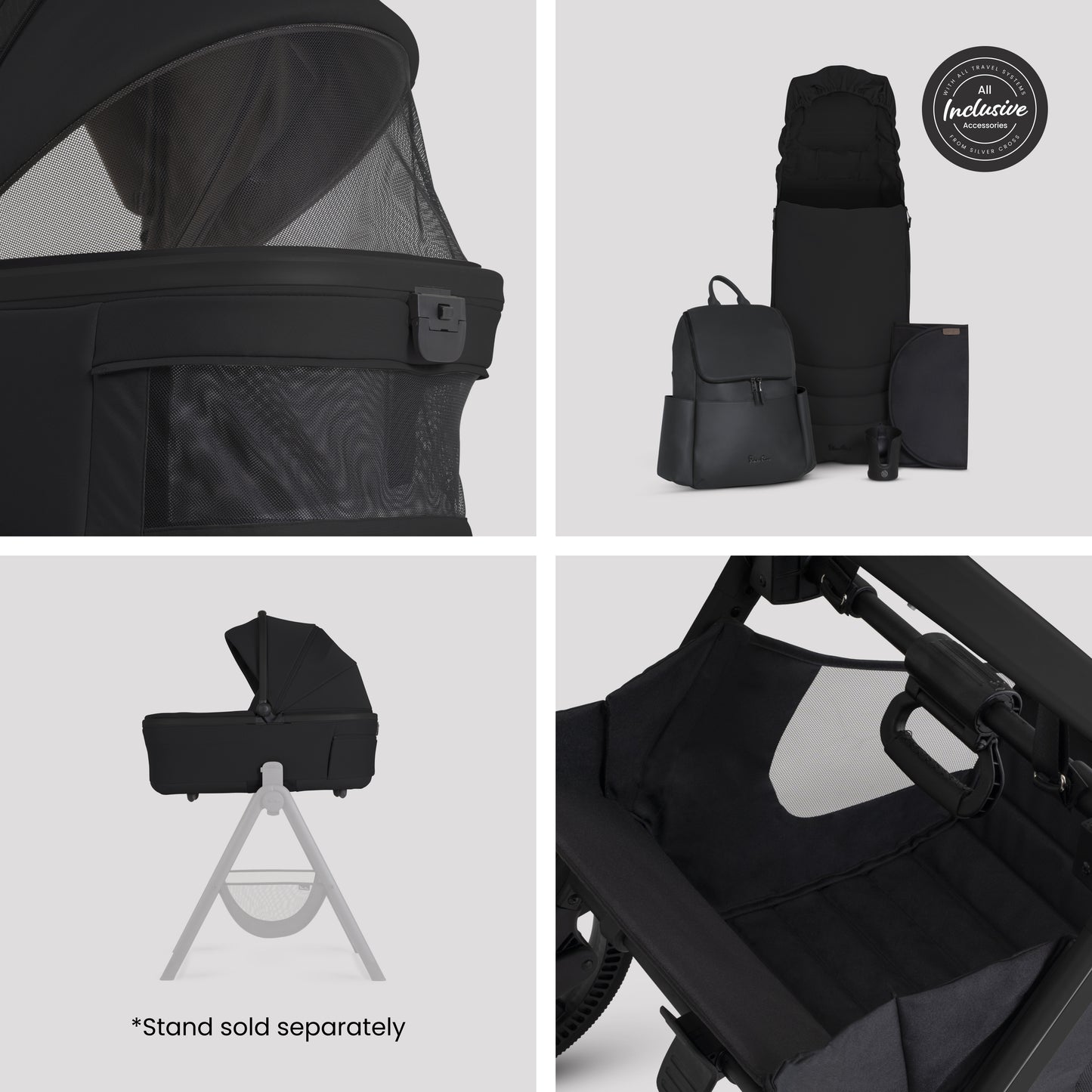 Cove 2 Onyx Travel System Ultimate 360 Family Car Seat Bundle (11 piece)