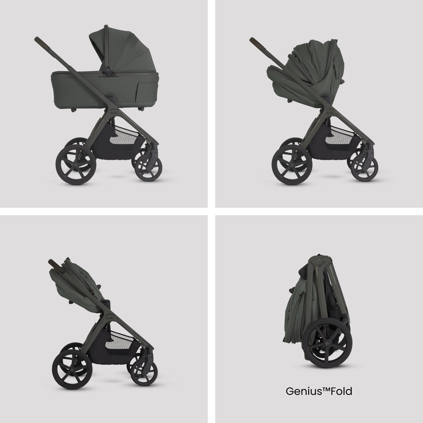 Cove 2 Pewter Travel System Ultimate 360 Infant Carrier Natural Taupe Bundle (10 piece)