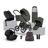 Cove 2 Pewter Travel System Ultimate 360 Family Car Seat Iconic Black Bundle (11 piece)
