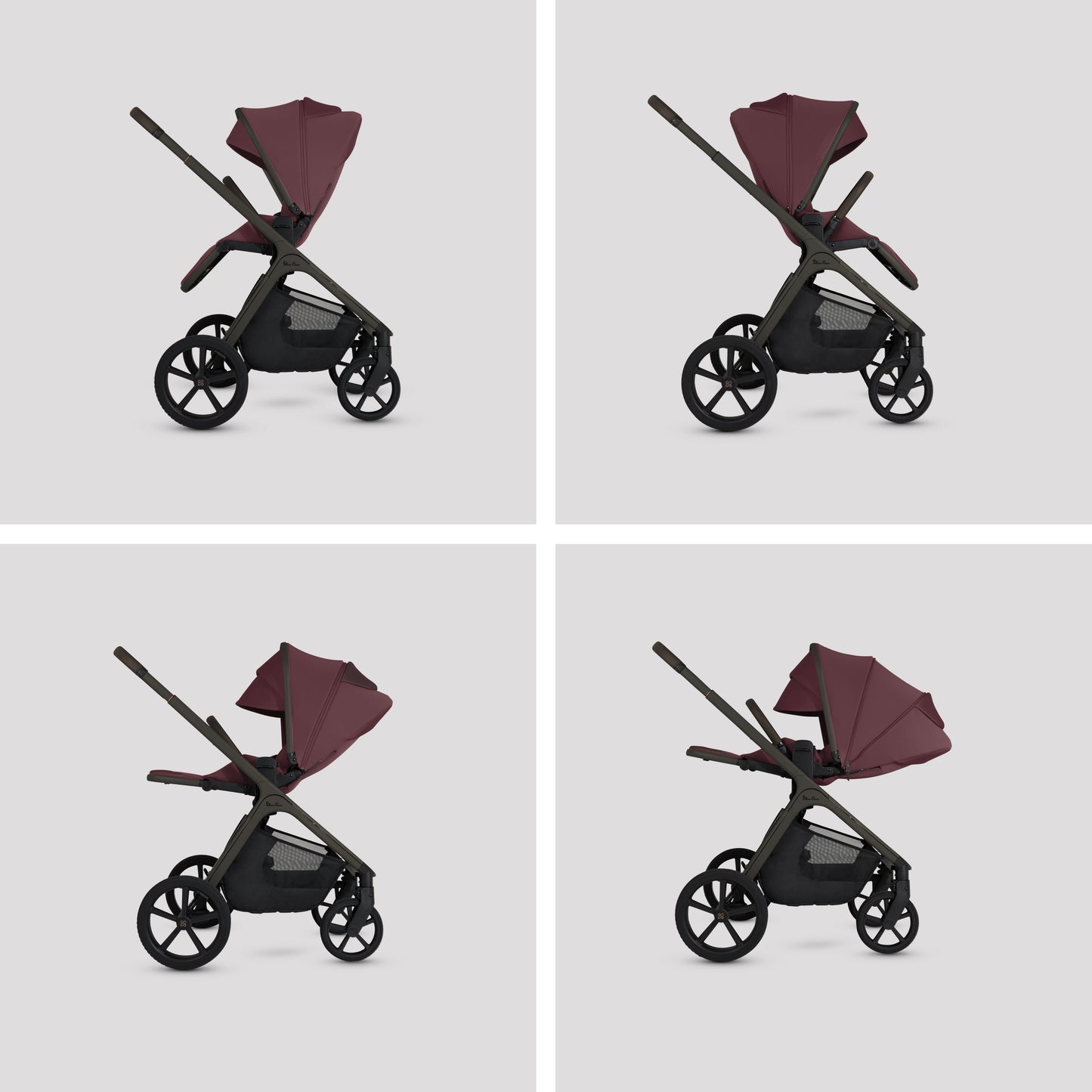 Cove Damson Travel System Accessory Bundle (8 Piece)