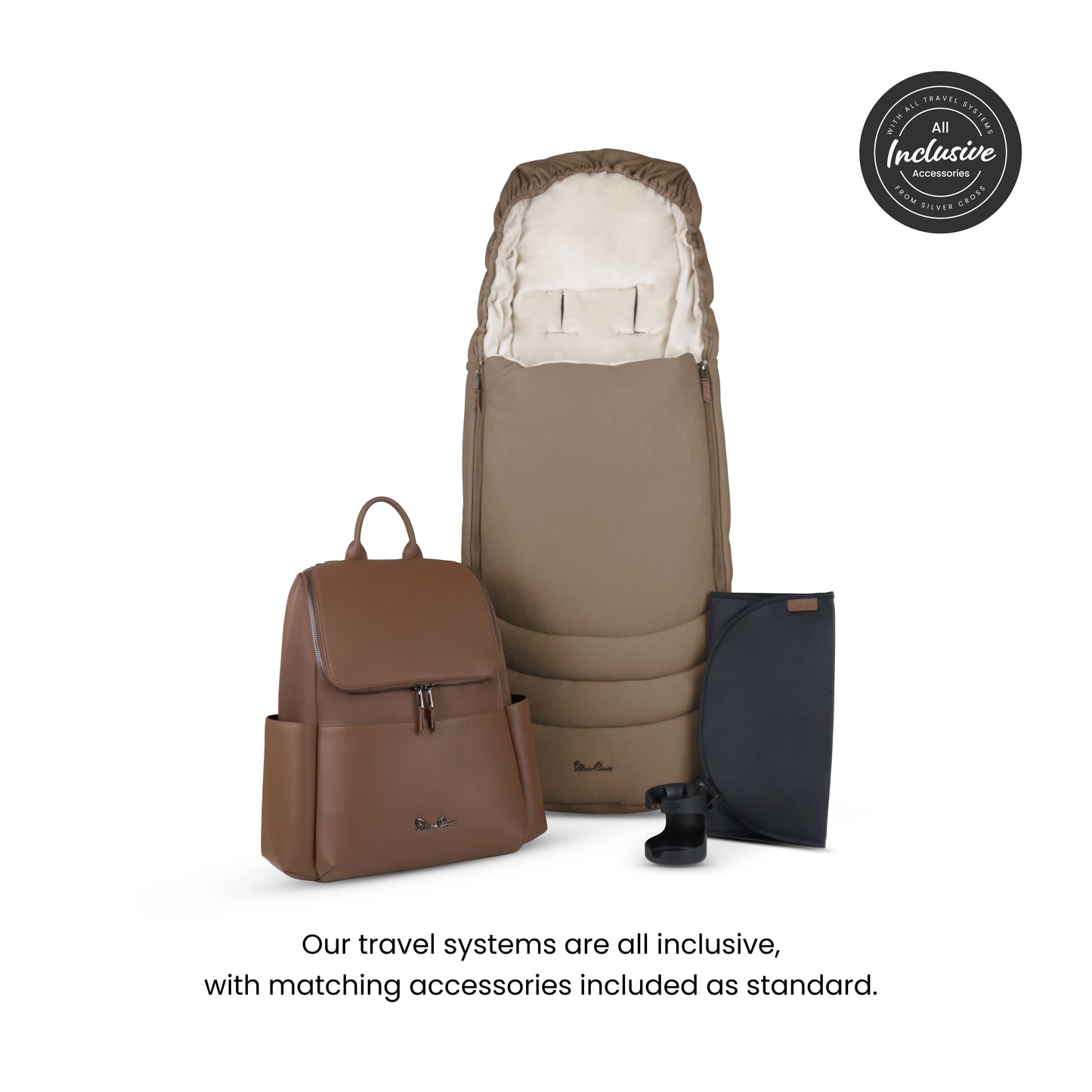 Cove Maple Travel System Ultimate 360 Infant Carrier Bundle (10 Piece)