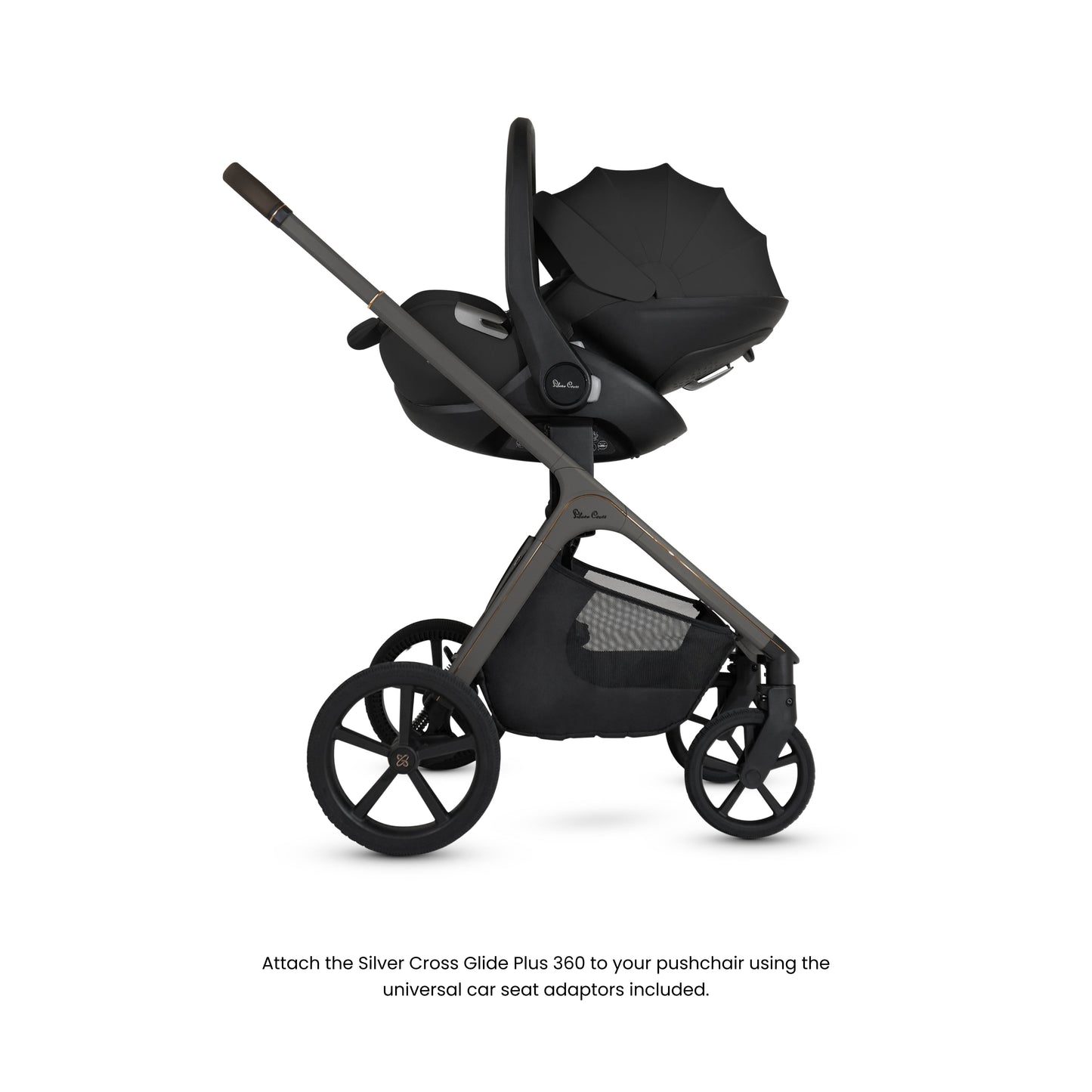Cove Onyx Travel System Ultimate 360 Infant Carrier Bundle (10 Piece)