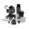 Cove Pewter Travel System Accessory Bundle (8 Piece)