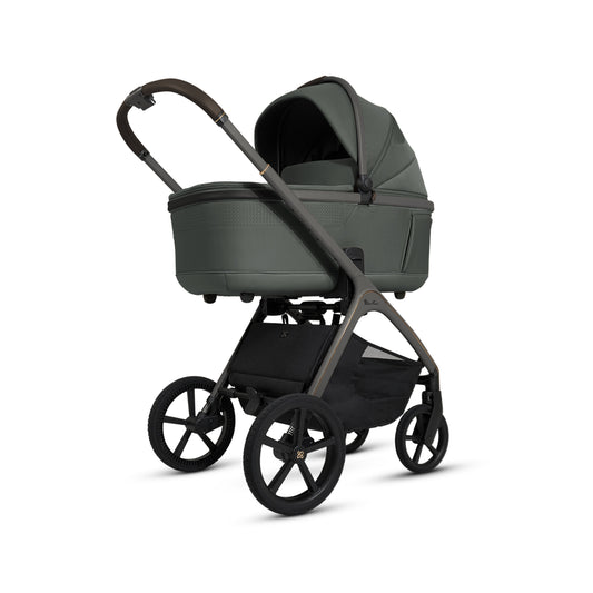 Cove Pewter Seat Unit and Carrycot