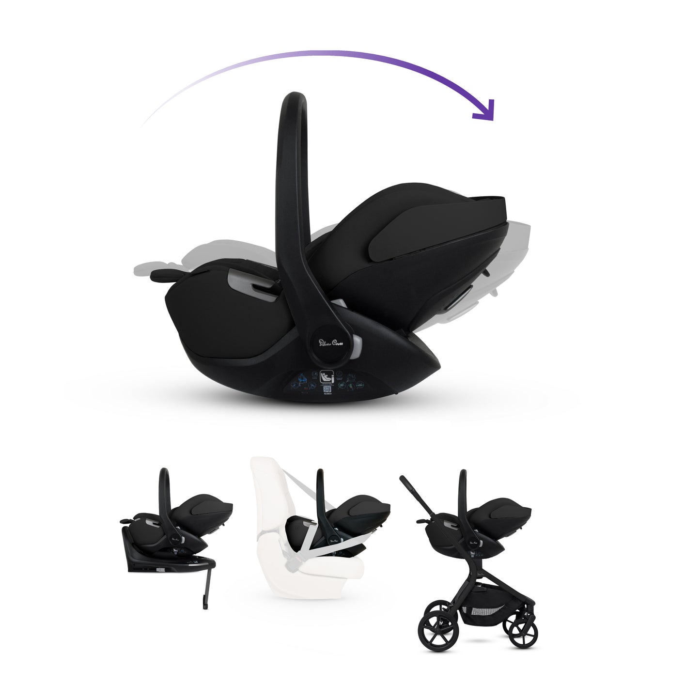 Breez Onyx Travel System Ultimate 360 Family Car Seat Bundle (13 piece)