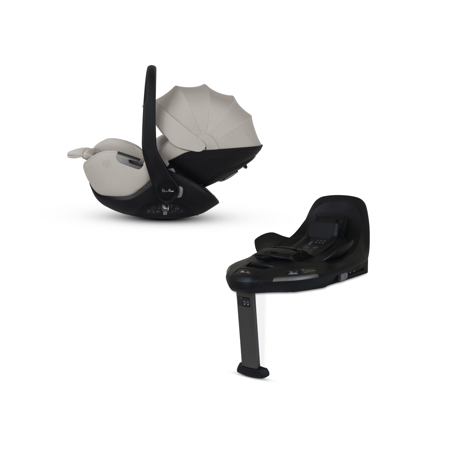 Glide Plus 360 Infant Car Seat Natural Taupe & Base Plus 360