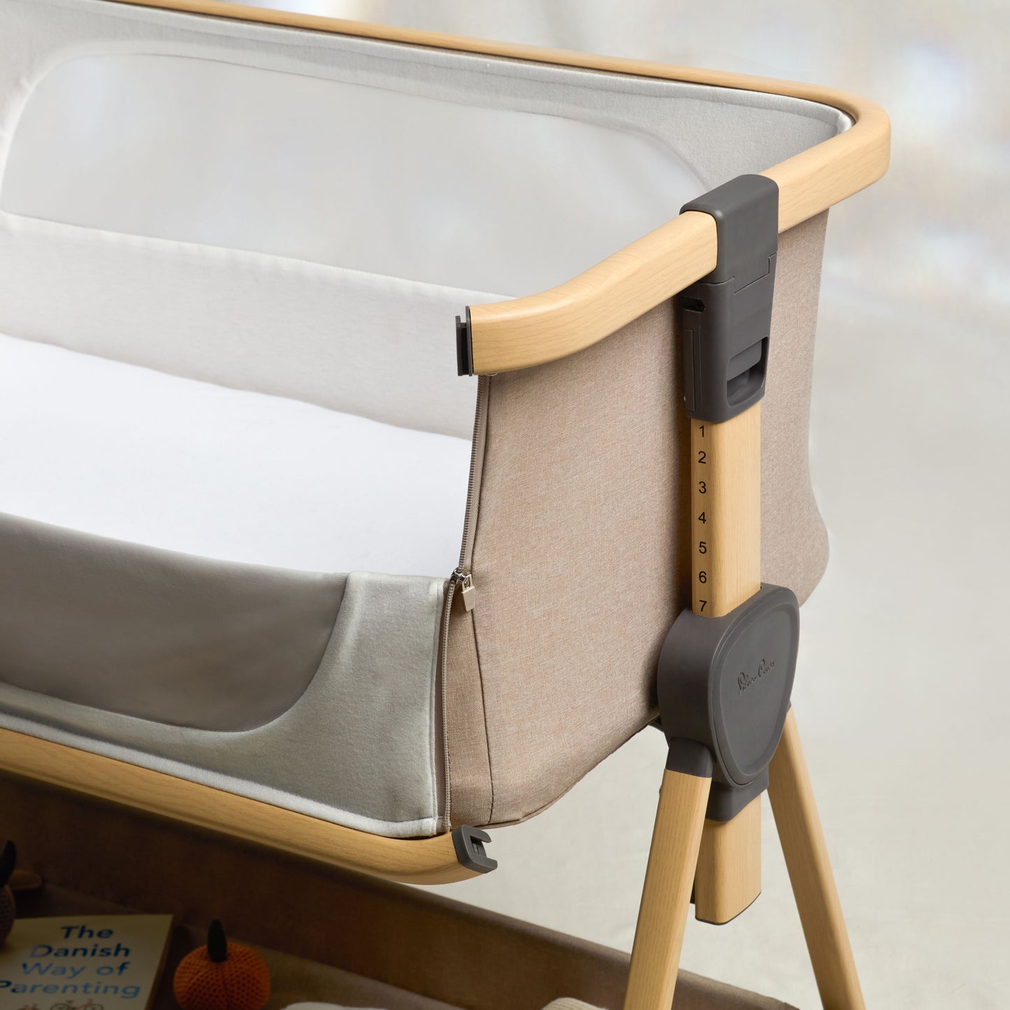 Lunar Bedside Crib