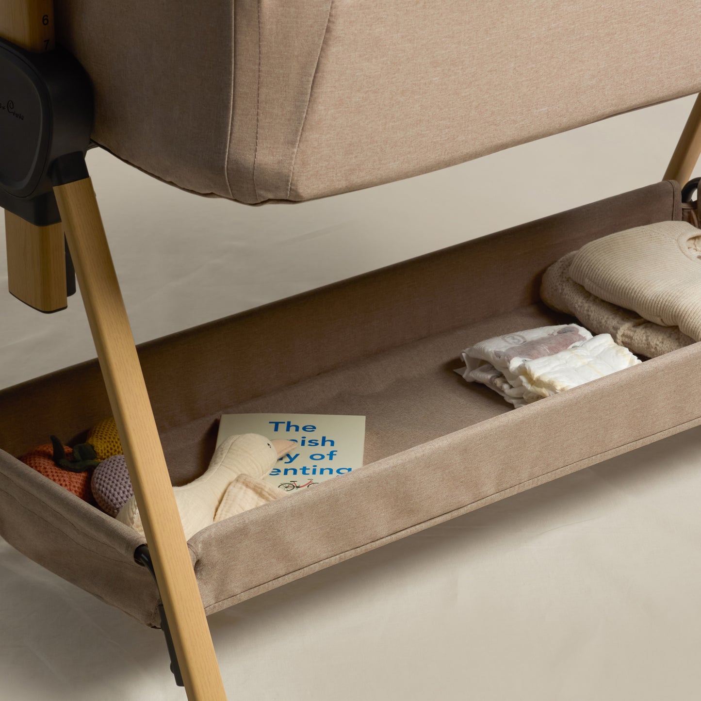 Lunar Bedside Crib