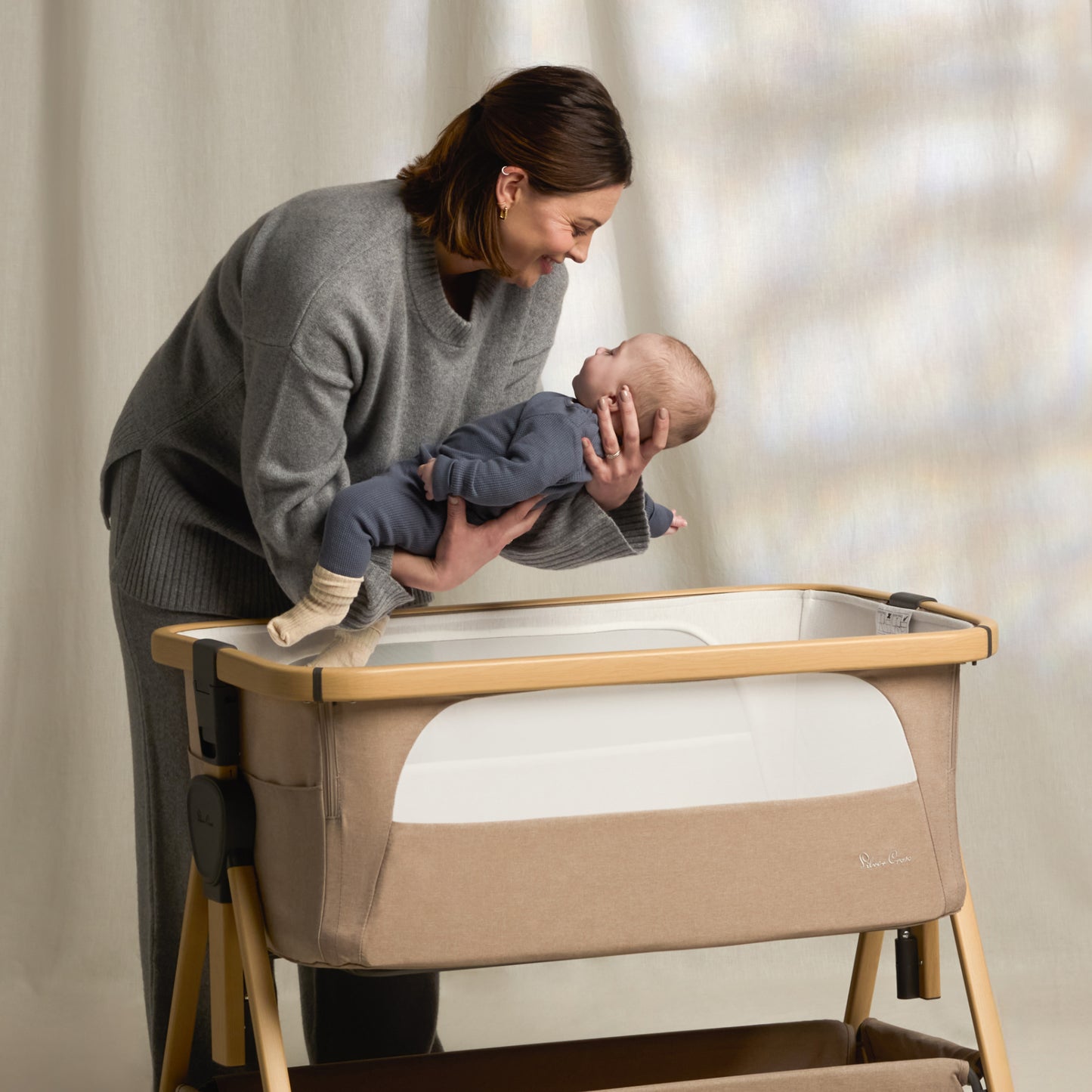 Lunar Bedside Crib