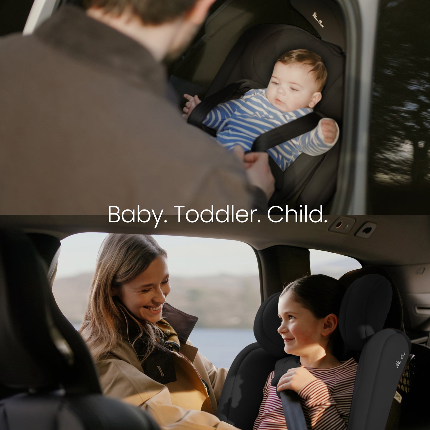 Motion 3 All Size 360 Rotating Car Seat Iconic Black