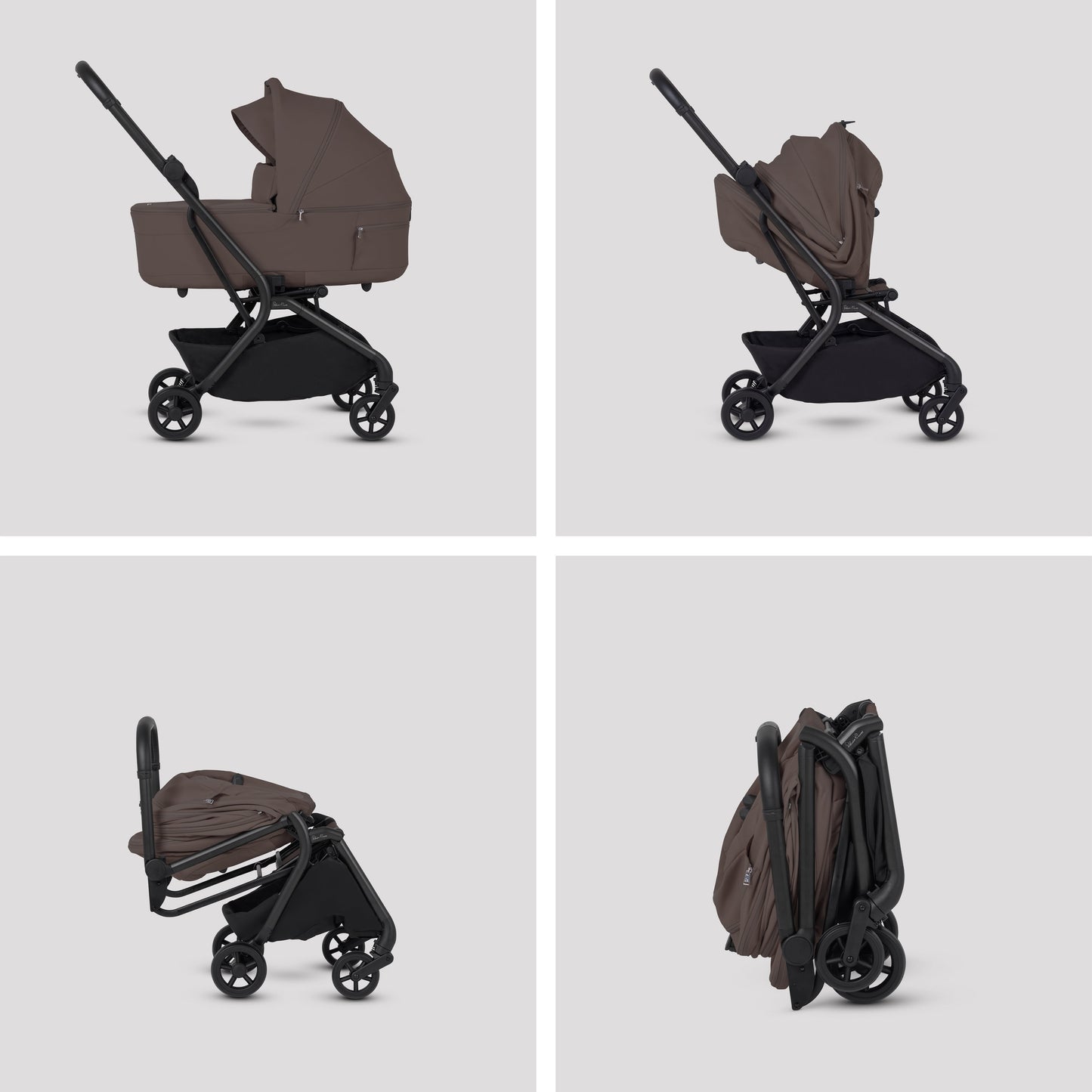Nia Chocolate Compact Travel System (8 Piece)
