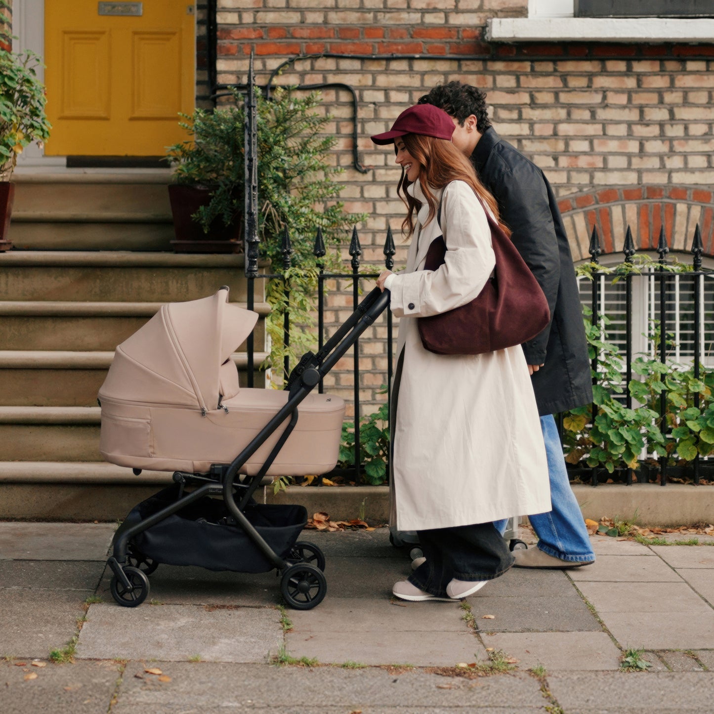 Nia Champagne Compact Travel System with Accessory Pack (12 Piece)