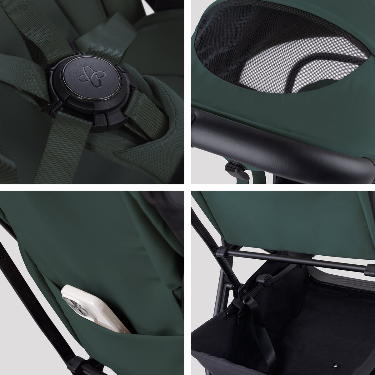 Nia Conifer Compact Travel Stroller