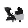 Nia Onyx Compact Travel Stroller with Carrycot (6 Piece)