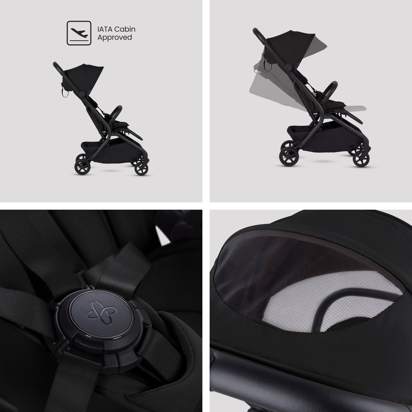 yoyo vs bugaboo ant Nia Onyx Compact Travel System & Accessories