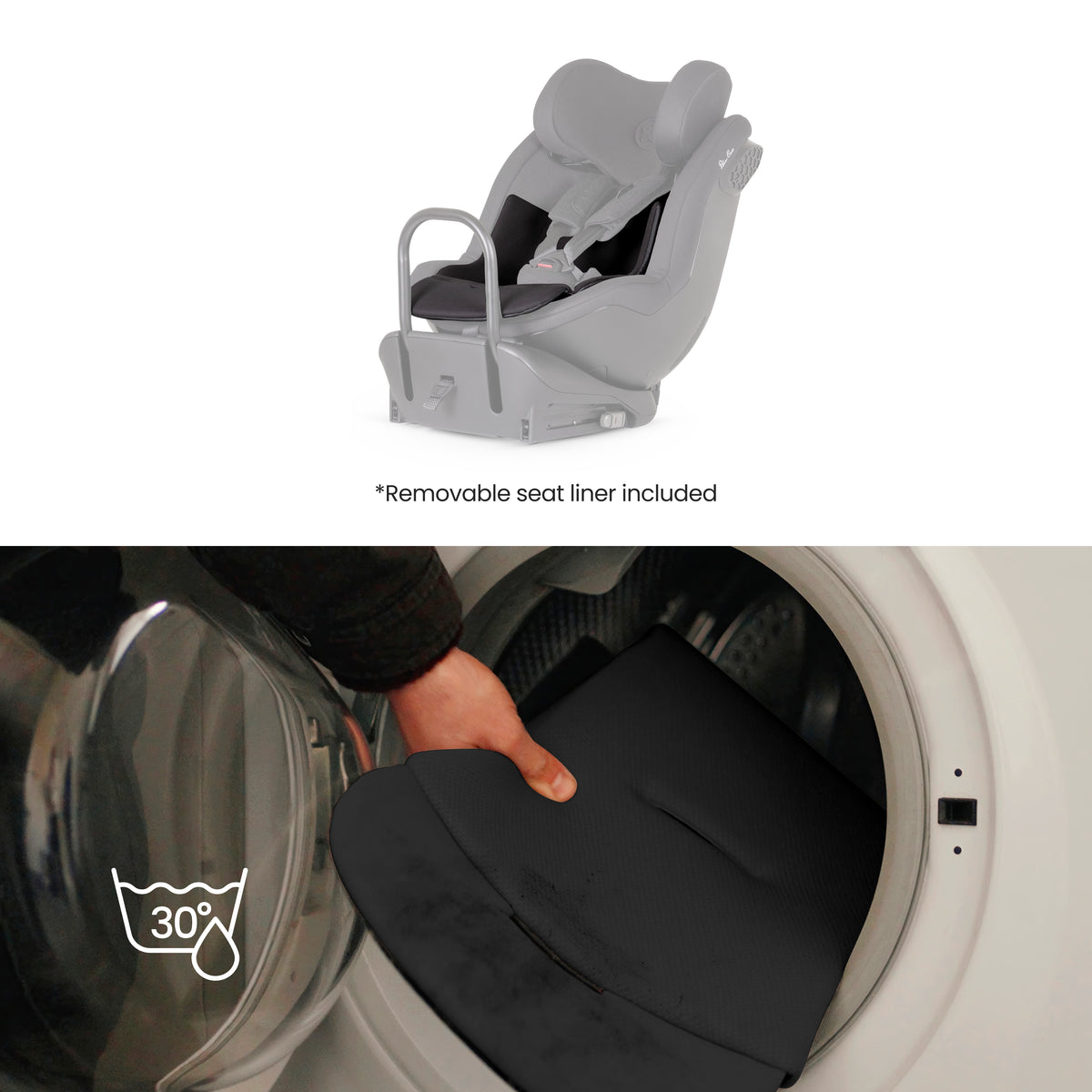 Perform Swedish Plus Tested Car Seat Iconic Black