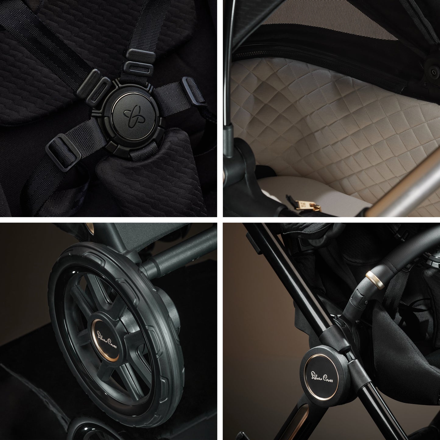 Reef 2 SPECIAL EDITION Espresso Travel System Ultimate 360 Natural Taupe Infant Carrier Bundle (11 Piece)