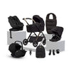Reef 2 SPECIAL EDITION Espresso Travel System Ultimate 360 Iconic Black Family Car Seat Bundle (12 Piece)