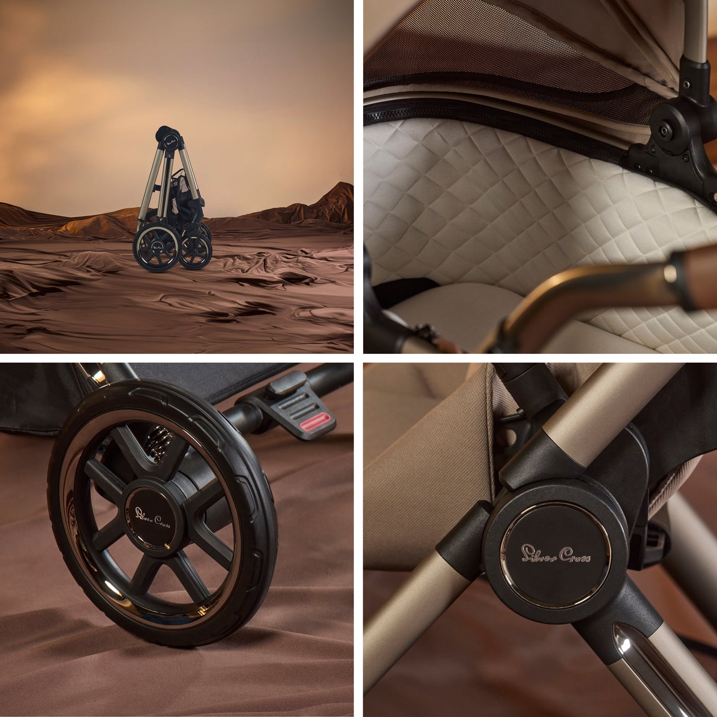 Reef 2 SPECIAL EDITION Frappe Travel System Ultimate 360 Natural Taupe Family Car Seat Bundle (12 Piece)