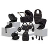 Reef 2 SPECIAL EDITION Espresso Travel System Ultimate 360 Iconic Black Family Car Seat Bundle (12 Piece)