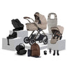 Reef 2 SPECIAL EDITION Frappe Travel System Ultimate 360 Iconic Black Family Car Seat Bundle (12 Piece)
