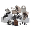 Reef 2 SPECIAL EDITION Frappe Travel System Ultimate 360 Natural Taupe Family Car Seat Bundle (12 Piece)