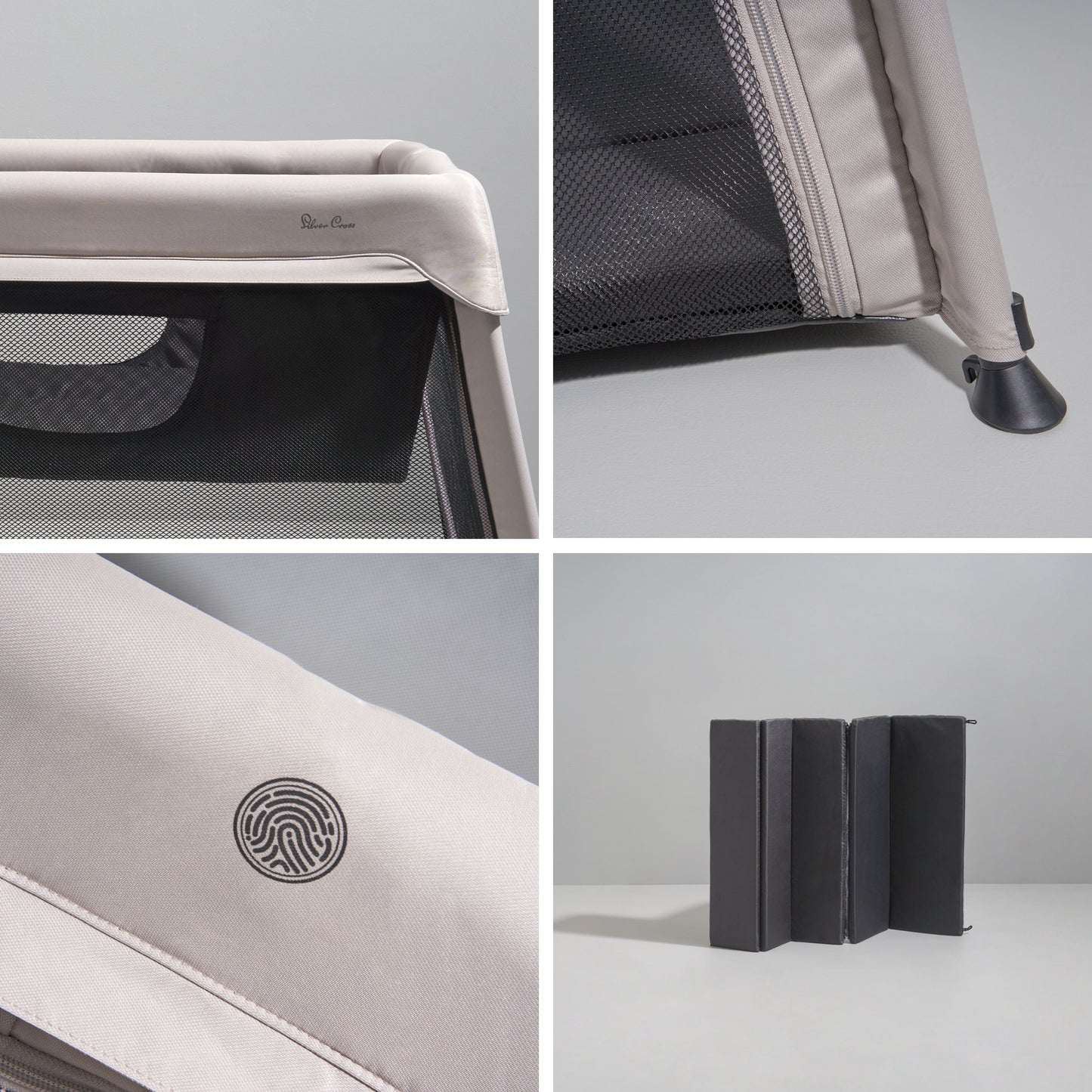 Slumber 3-in-1 Travel Cot Stone