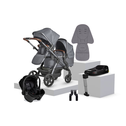 Wave Lunar Travel System & Dream i-Size Travel Pack Bundle (12 Piece)